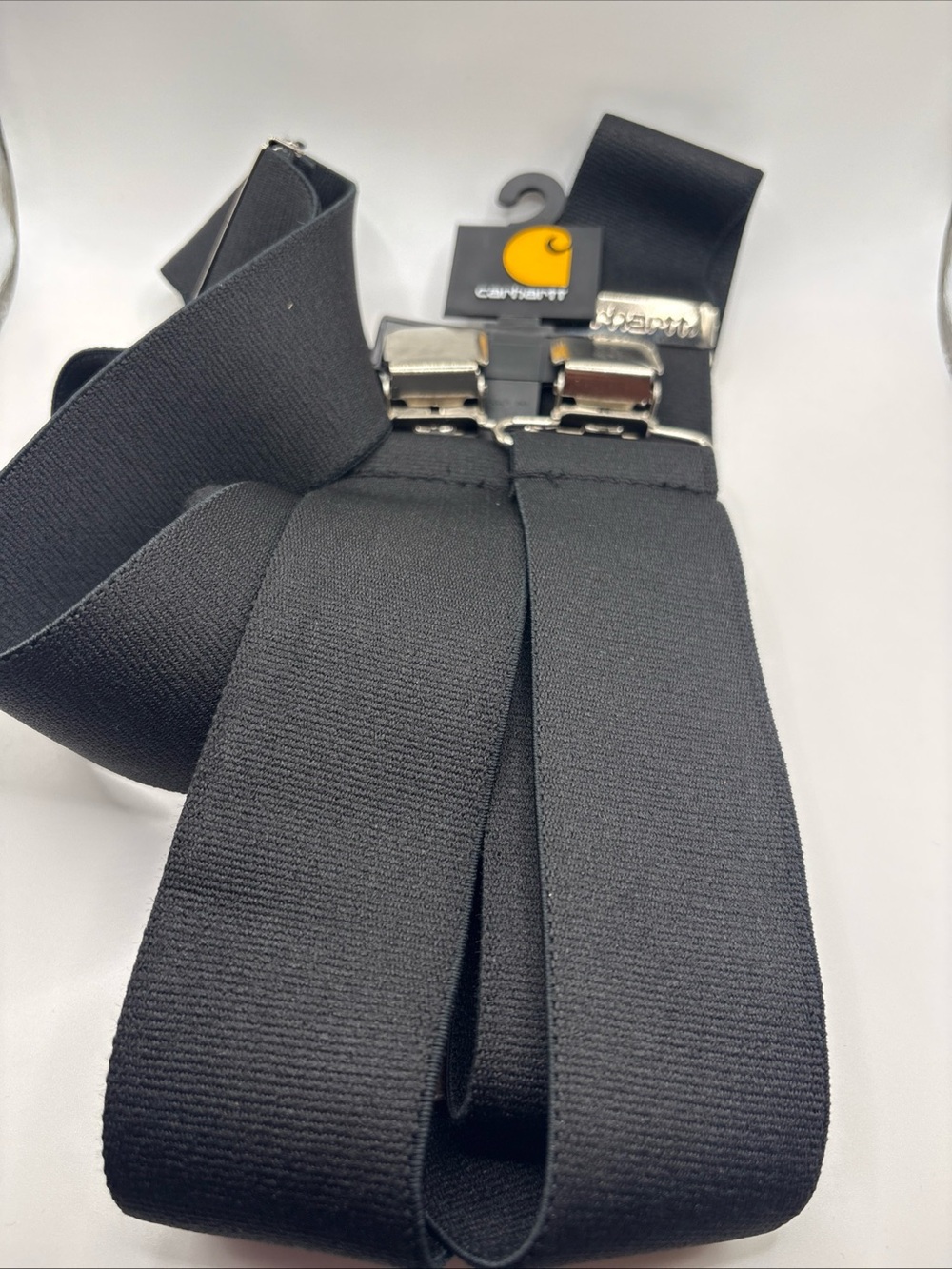 Carhartt Men's Utility Durable Heavy-duty Suspender Straps (1 Size) Color: Black
